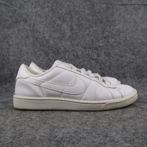Nike Shoes Womens 7 Sneakers Tennis Classic White Lace Up Low Casual Trainers - Picture 1 of 13